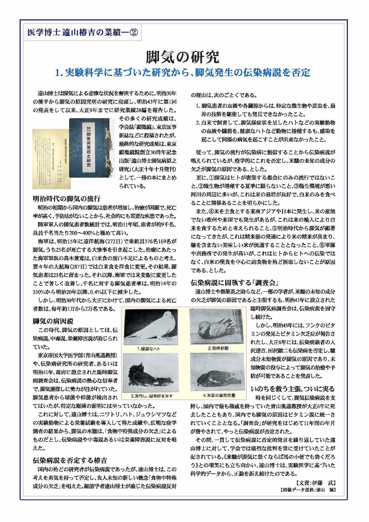 2. 脚気の研究 1