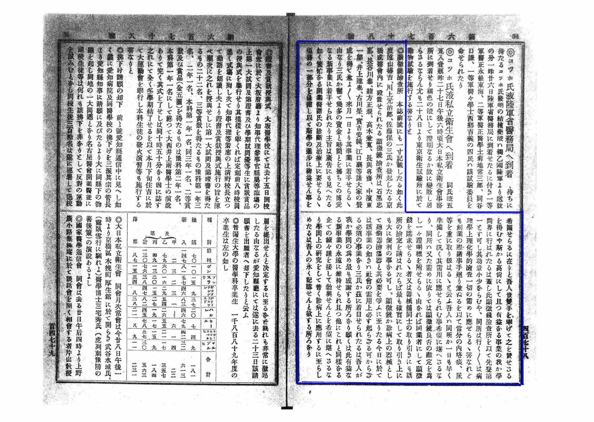 顕微鏡検査所