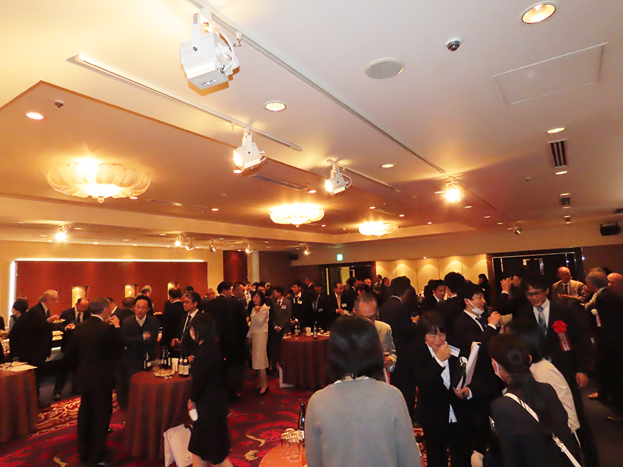 レセプション会場
